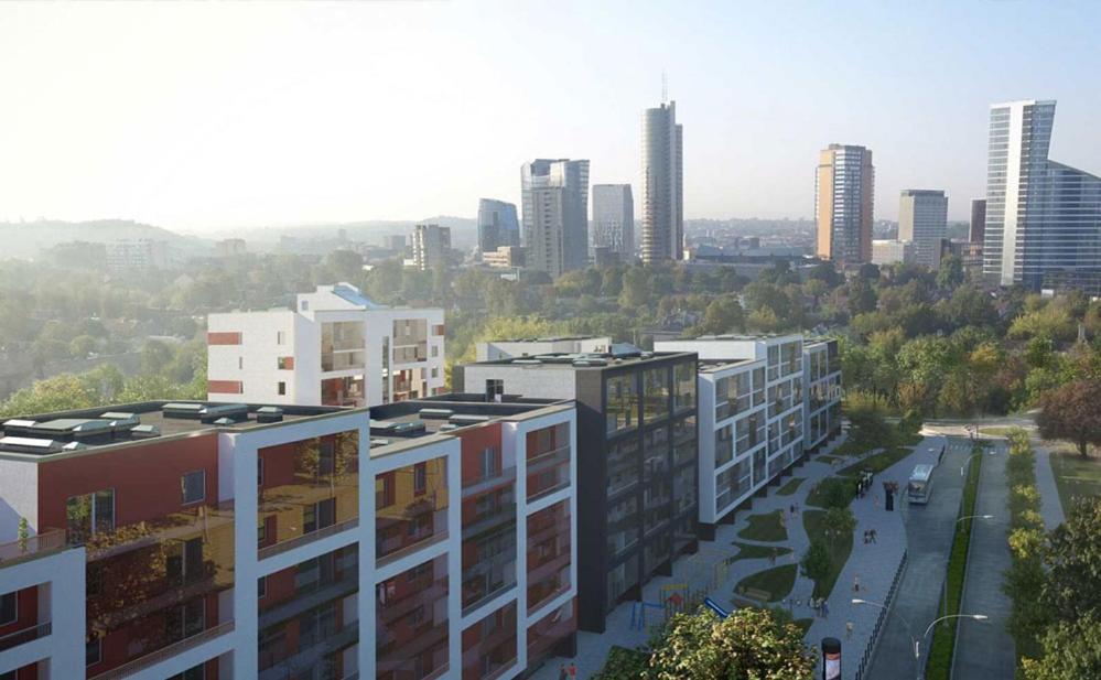 Vilnius Nice Apartment With Nice Balcony Exterior foto